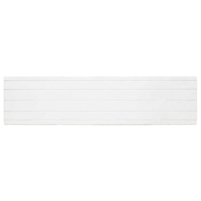 Wandpaneele 10 stk. 100 x 25 cm Hellgrau EPS-Schaum