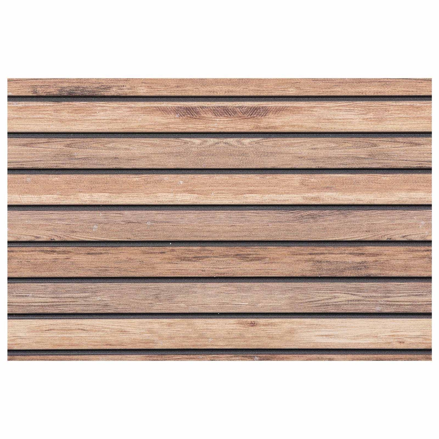 Wandpaneele 5 stk. 100 x 50 cm Hellbraun EPS-Schaum