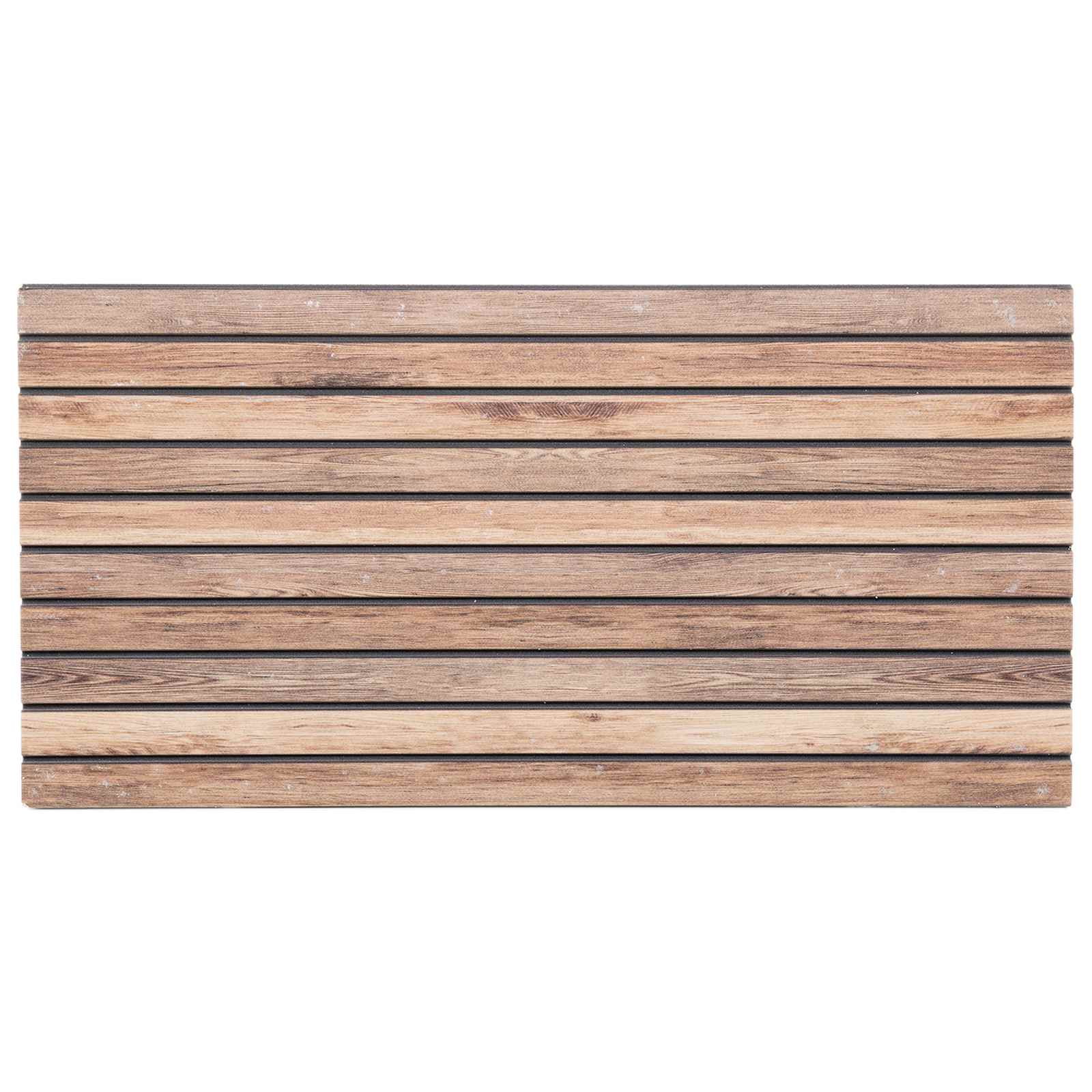 Wandpaneele 5 stk. 100 x 50 cm Hellbraun EPS-Schaum