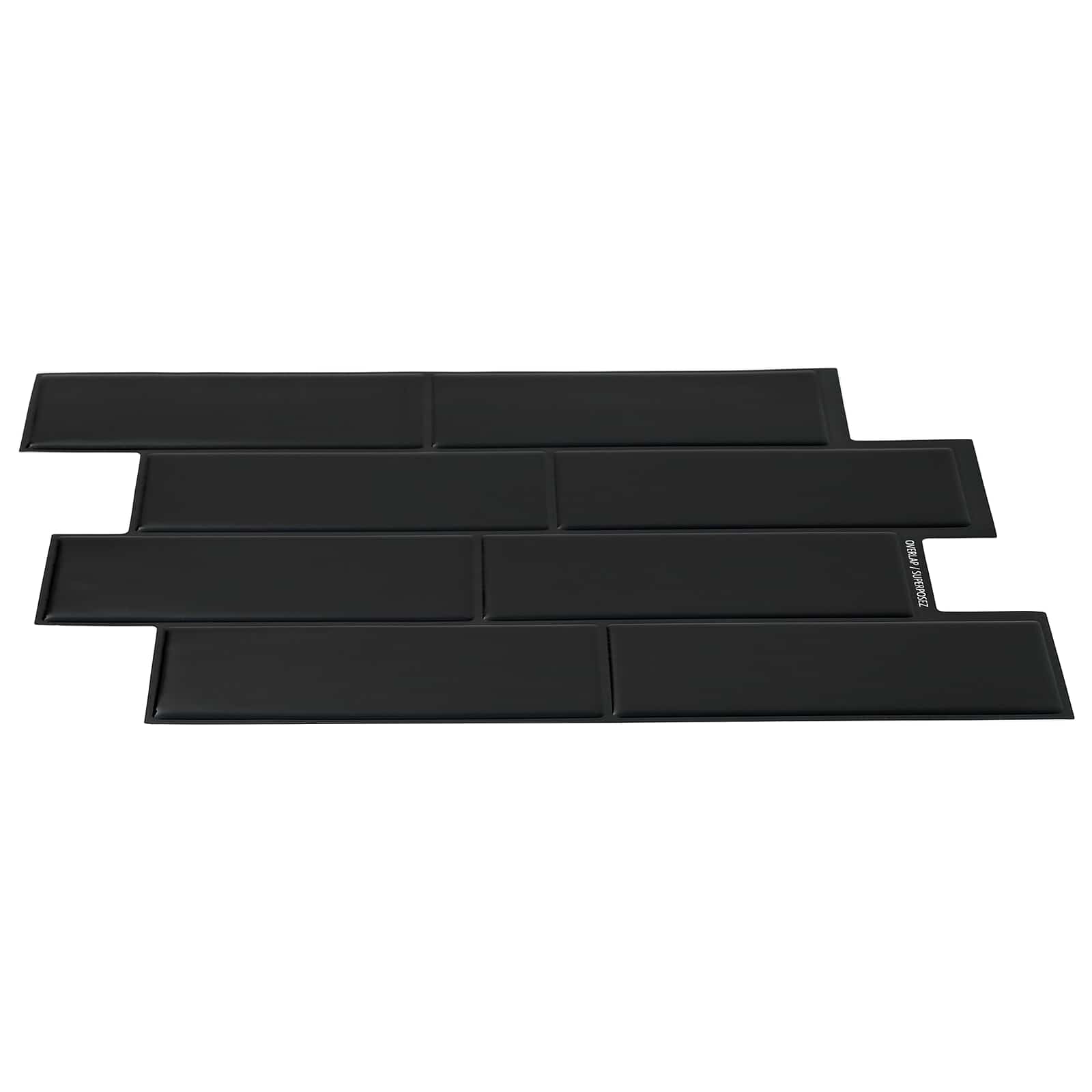 Dekorative Aufkleber 10 stk. Schwarz 29 x 21 cm