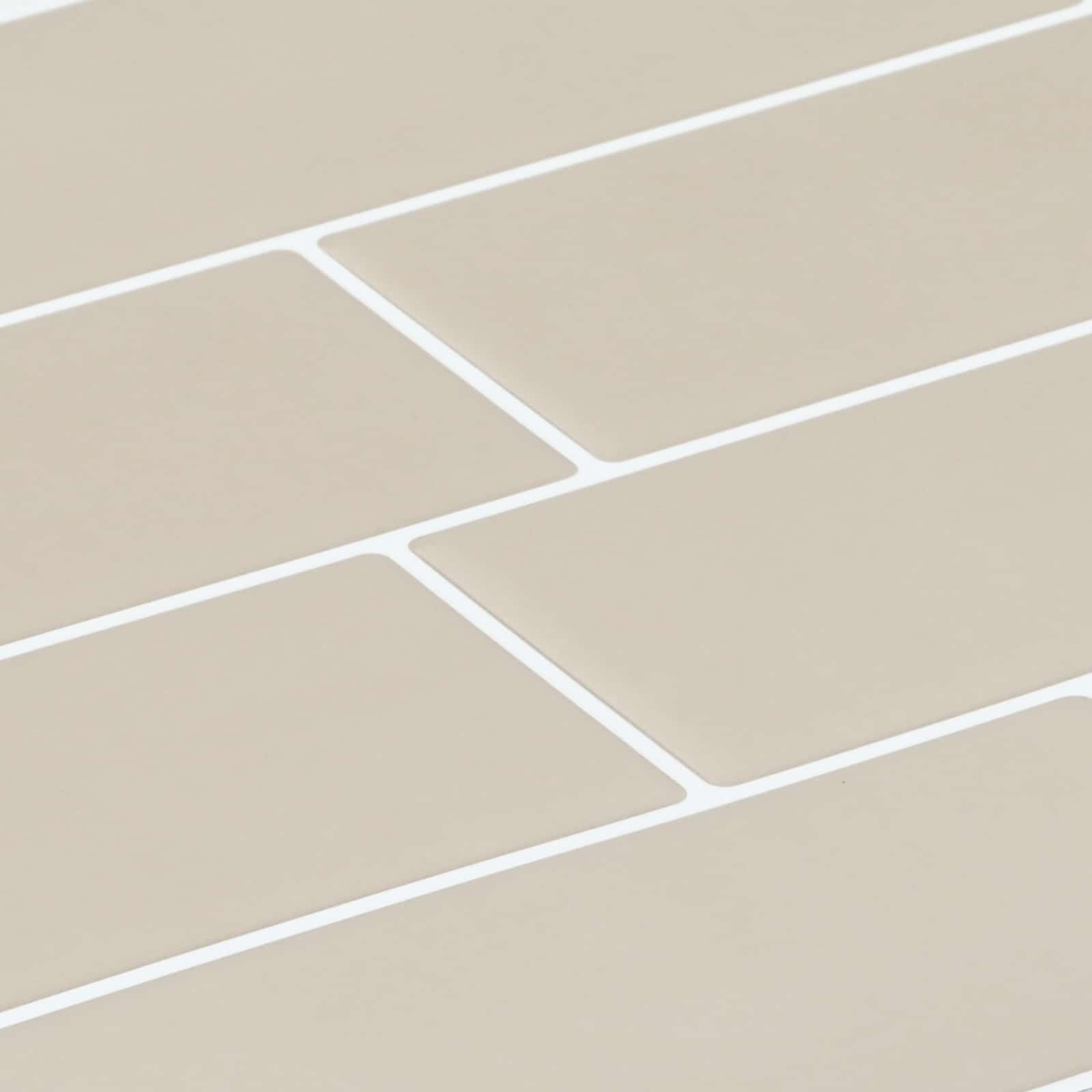 Dekorative Aufkleber 10 stk. Beige 29 x 21 cm