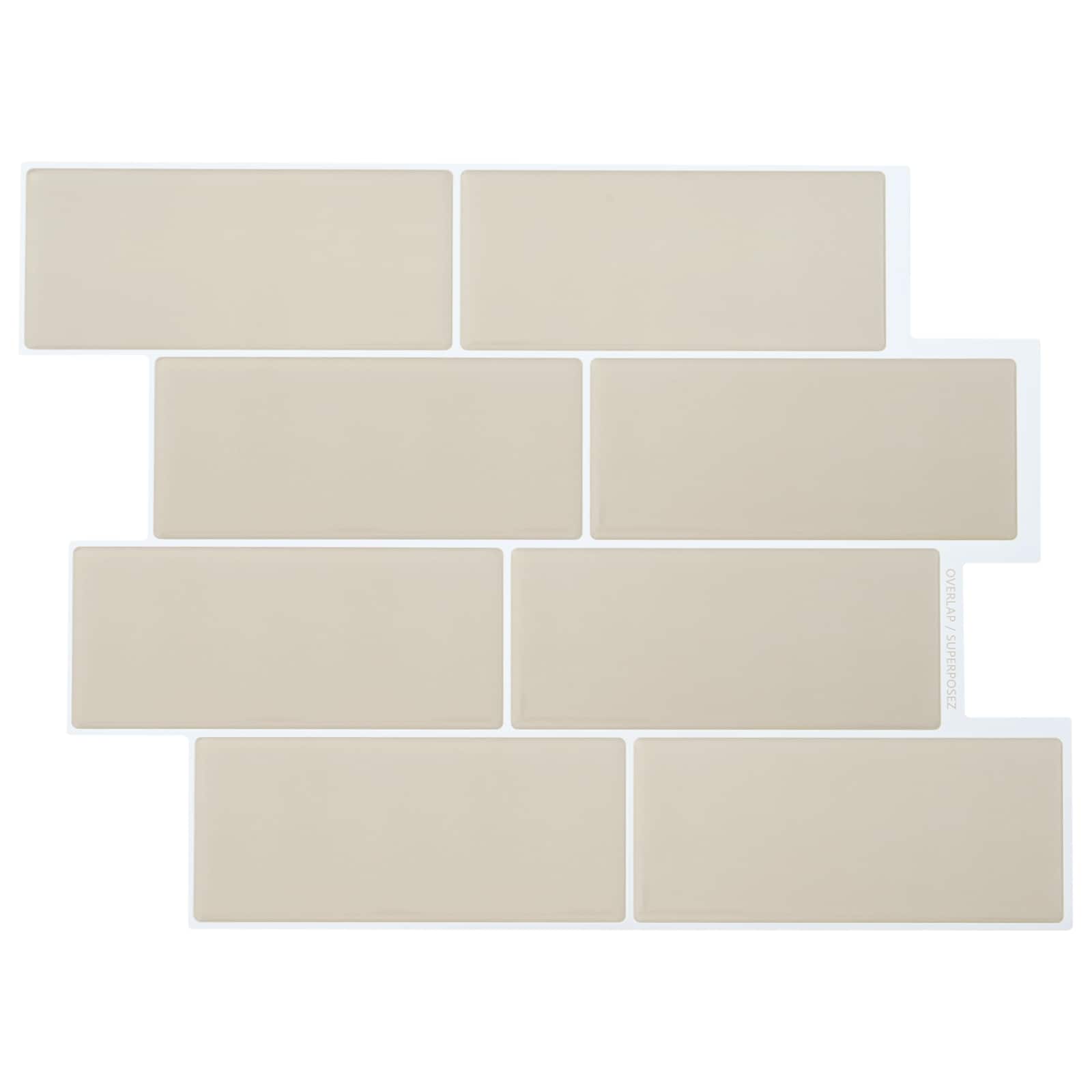 Dekorative Aufkleber 20 stk. Beige 29 x 21 cm
