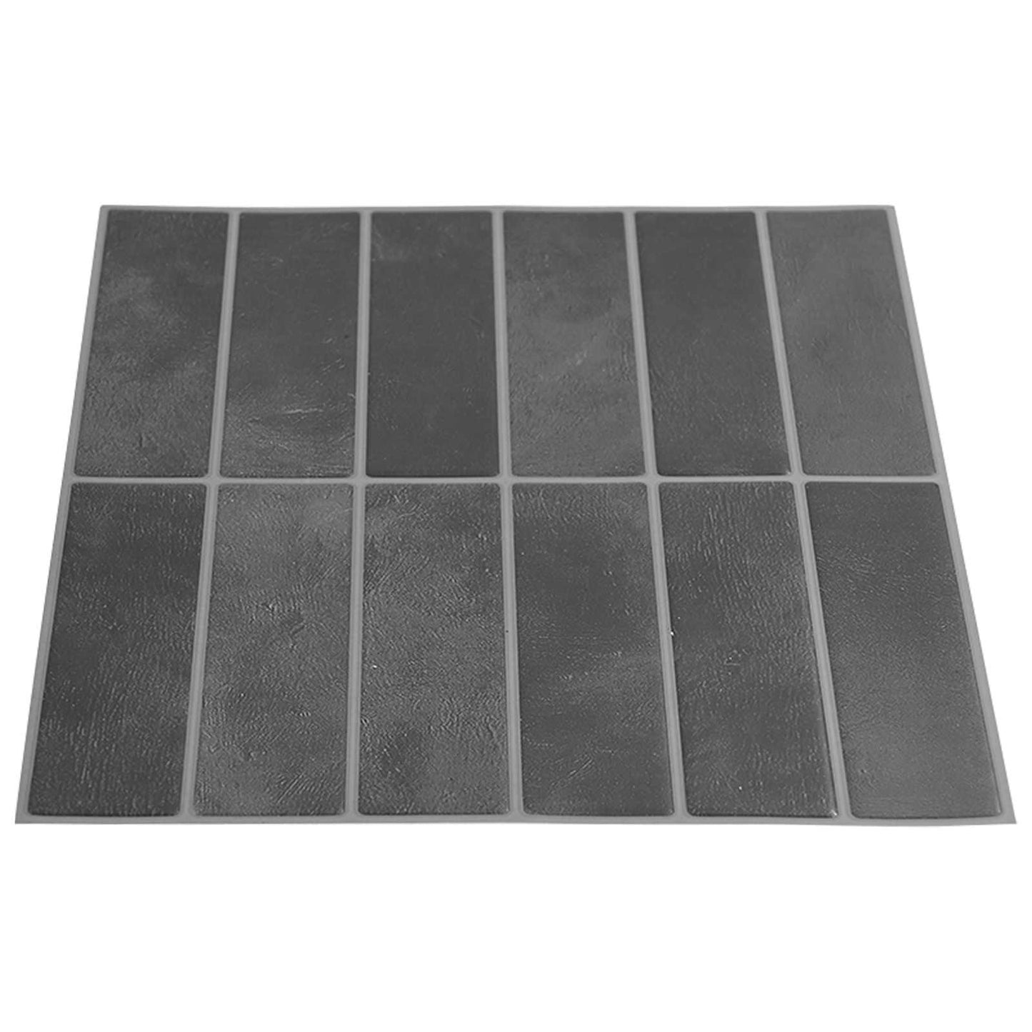 Rechteckige Fliese 10 Stk. Grau 29 x 23 x 0,08 cm