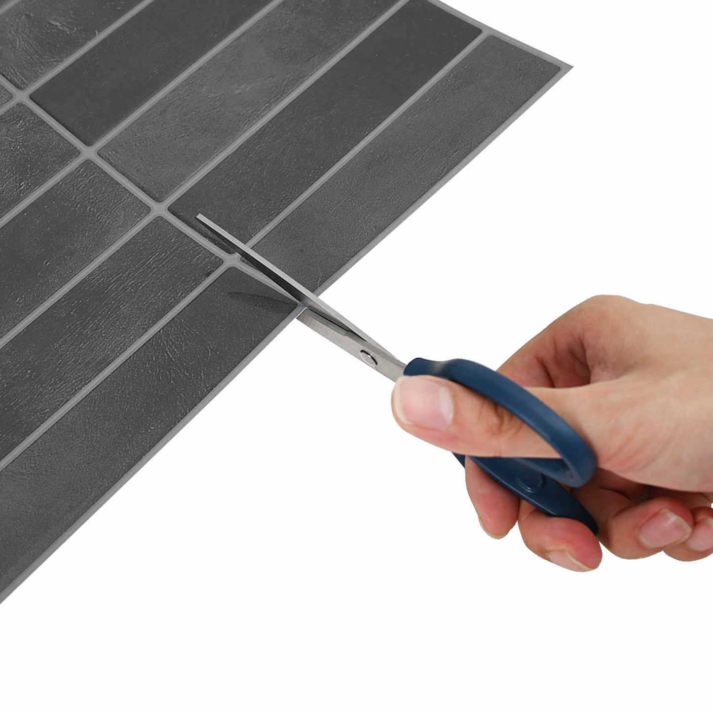 Rechteckige Fliese 50 Stk. Grau 29 x 23 x 0,08 cm