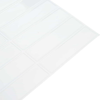 Rechteckige Fliese 20 Stk. Weiß 29 x 23 x 0,08 cm