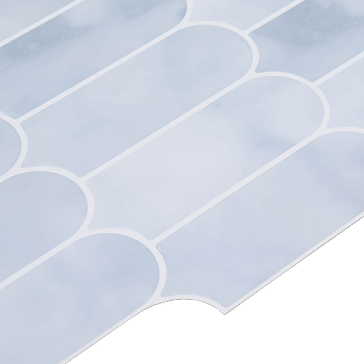 Federfliese 20 Stk. Himmelblau 30 x 30 cm Polyurethan und PET