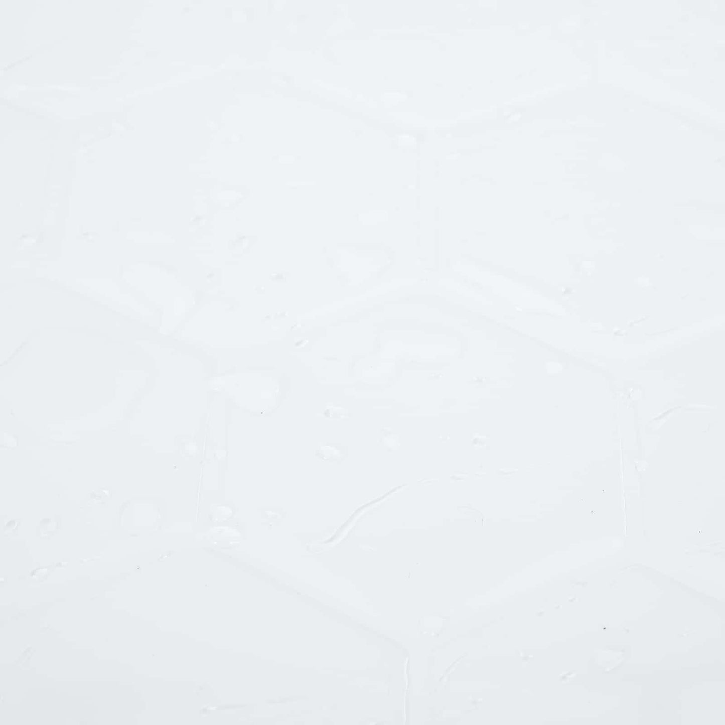 Sechseckige Fliese 10 Stk. Weiß 30 x 30 cm Polyurethan und PET