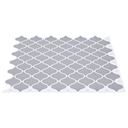 Lanturn Fliese 20 Stk. Grau 27 x 27 cm Polyurethan und PET