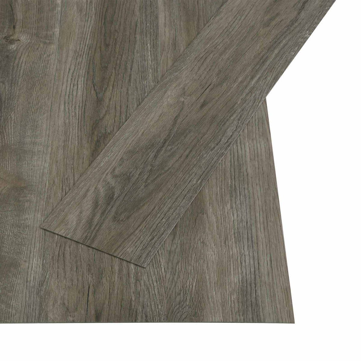 Selbstklebende Bodenbelagsdiele Grau und Braun 4,46 m² 32 Stk.