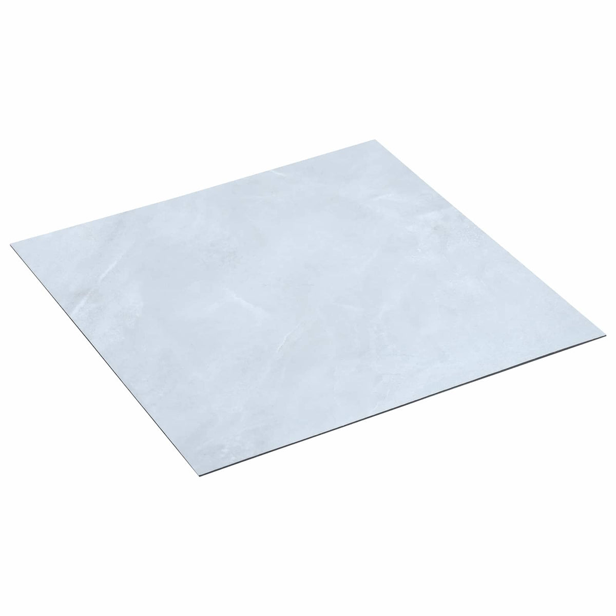 Bodenplanken Weiß 5,11 m² 55 Stk. PVC