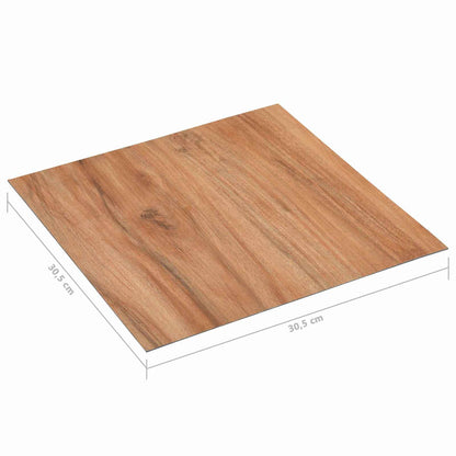 Bodenplanken Helles Holz 5,11 m² 55 Stk. PVC