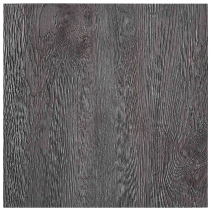 Bodenplanken Schwarz und Grau 5,11 m² 55 Stk. PVC