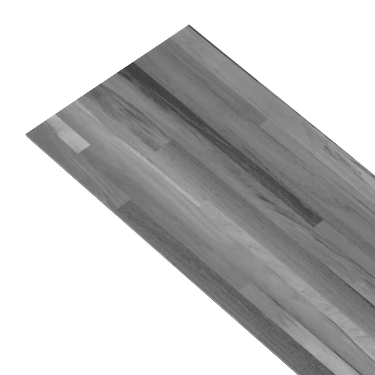 Bodenplanken Gestreiftes Grau 5,26 m² 18 stk. PVC