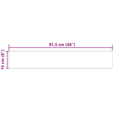 Selbstklebende Bodenbelagsdiele Gestreiftes Grau 4,46 m²