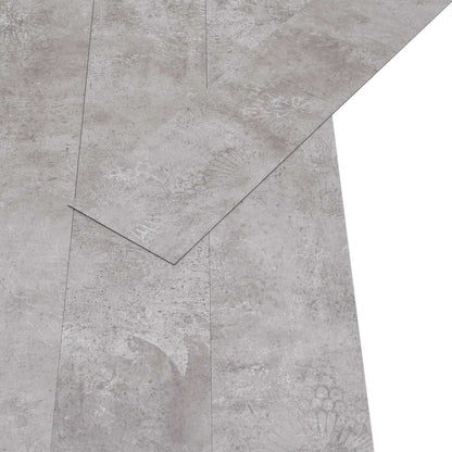 Bodenplanken Erdgrau 5,02 m² 36 Stk. PVC
