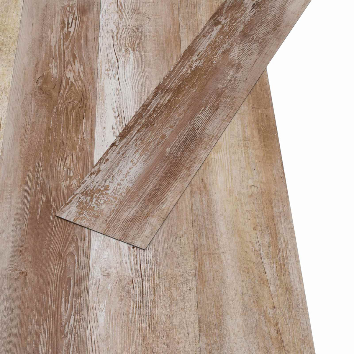 Bodenplanken Gewaschenes Holz 5,02 m² 36 Stk. PVC
