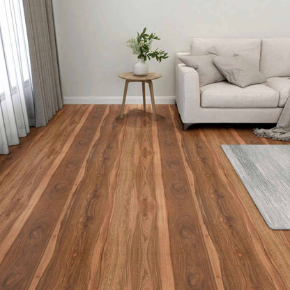 Bodenplanken Dunkles Holz 5,11 m² 55 Stk. PVC