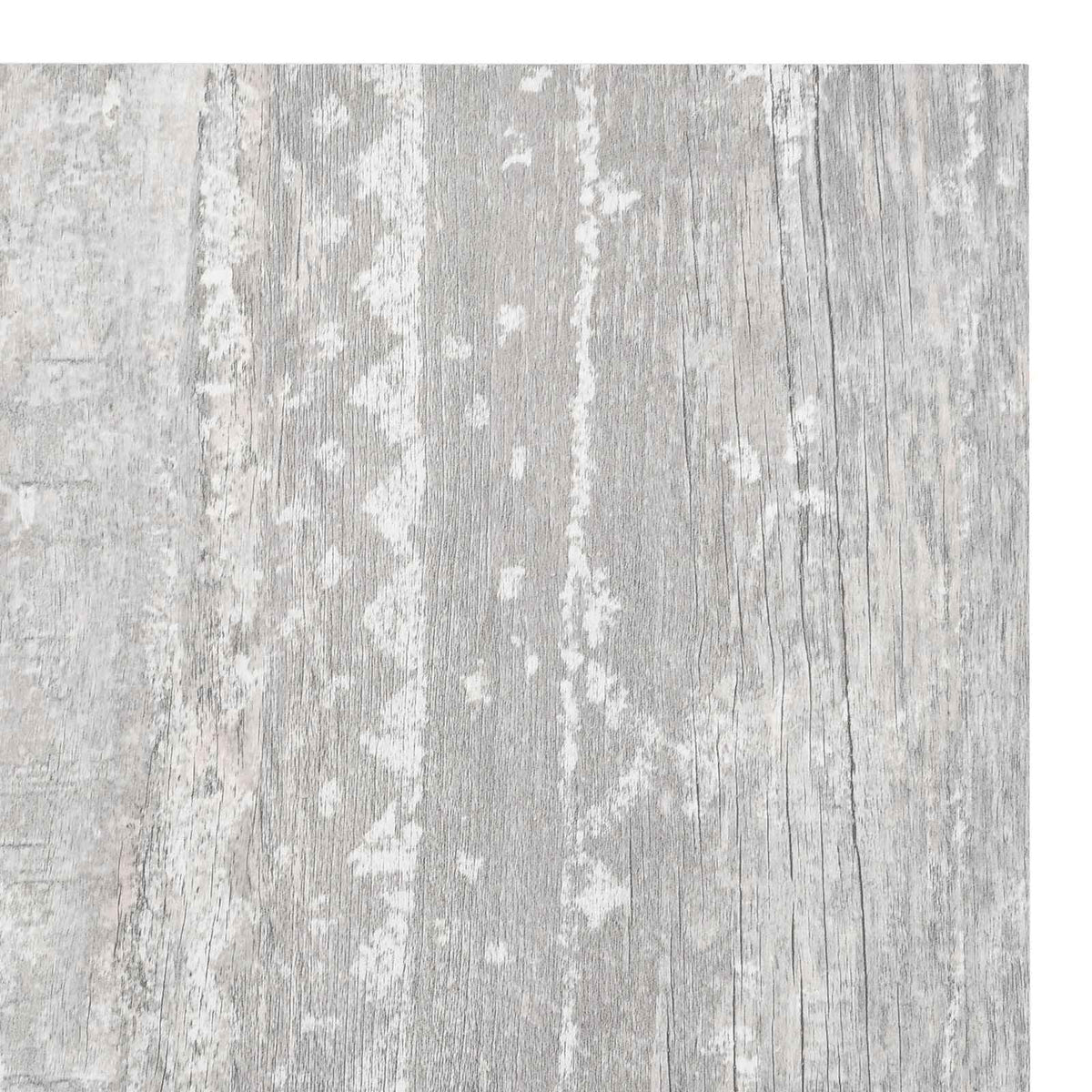 Bodenplanken Hellgrau und Weiß 5,11 m² 55 Stk. PVC