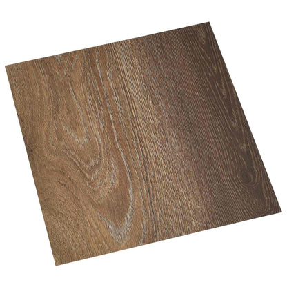 Selbstklebende Bodenplanken Braun 30,5 x 30,5 cm 20 Stk. PVC