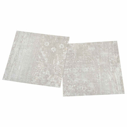 Selbstklebende Bodenplanken Hellgrau 30,5 x 30,5 cm 20 Stk. PVC