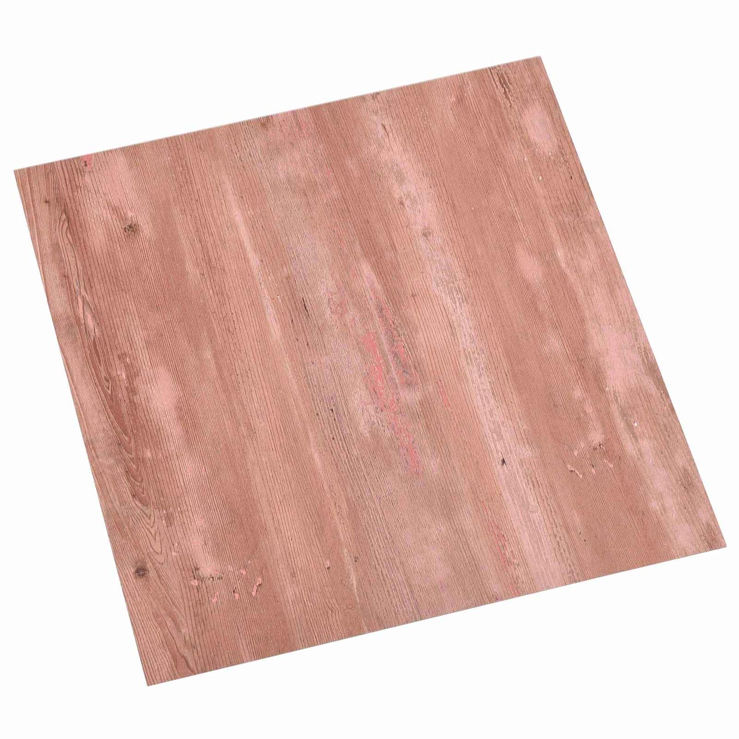 Selbstklebende Bodenplanken Rot 30,5 x 30,5 cm 20 Stk. PVC