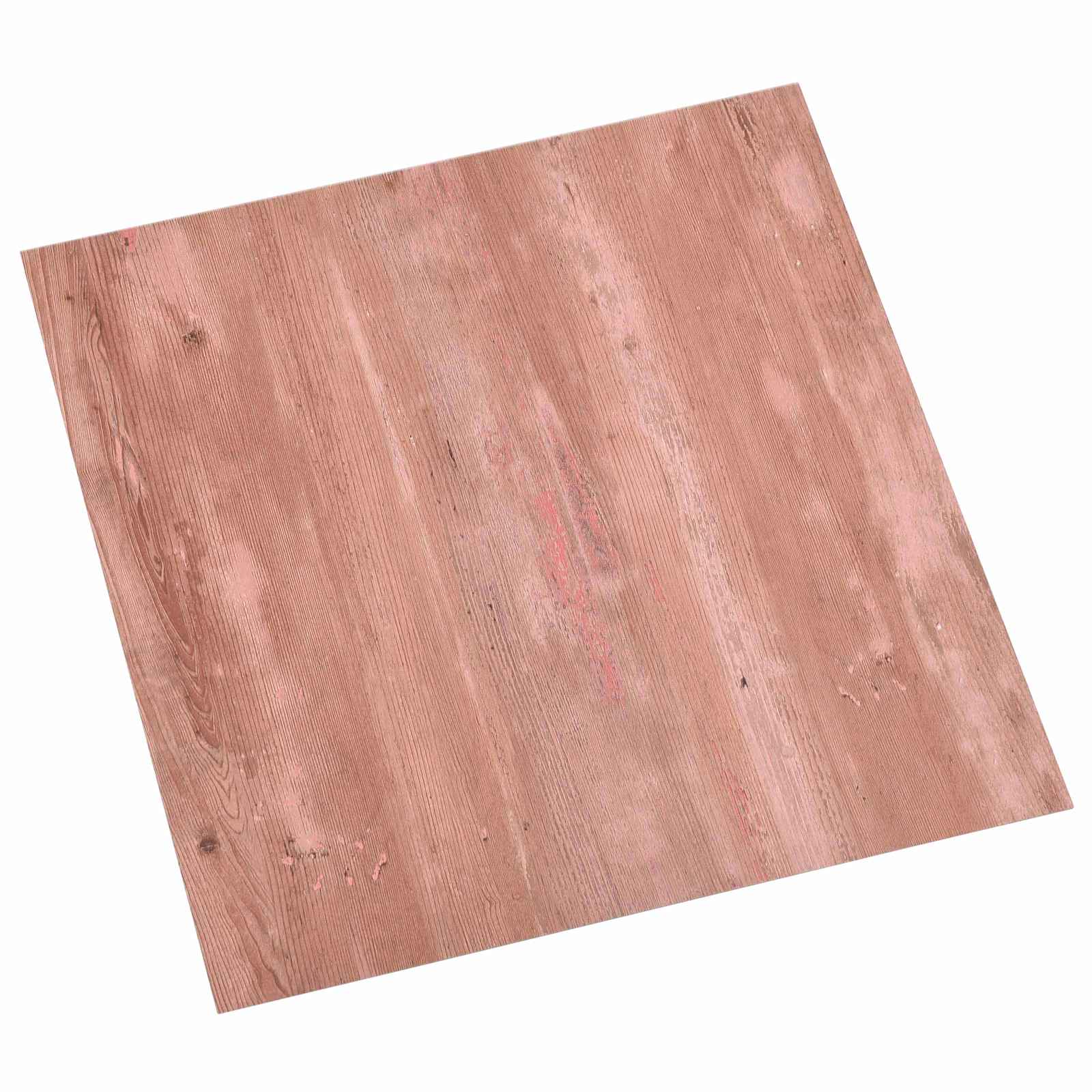 Selbstklebende Bodenplanken Rot 30,5 x 30,5 cm 20 Stk. PVC