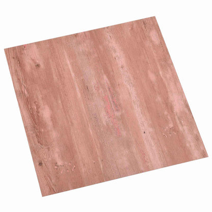 Selbstklebende Bodenplanken Rot 30,5 x 30,5 cm 20 Stk. PVC