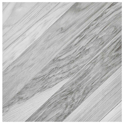 Selbstklebende Bodenplanken Grau gestreift 30,5 x 30,5 cm