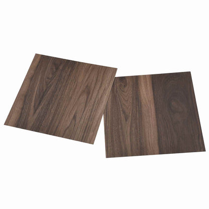 Selbstklebende Bodenplanken Dunkelbraun 30,5 x 30,5 cm 20 Stk.