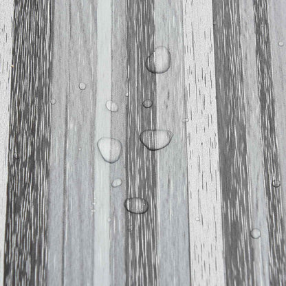 Selbstklebende Bodenplanken Grau und Schwarz 30,5 x 30,5 cm