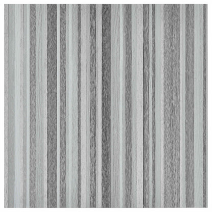 Selbstklebende Bodenplanken Grau und Schwarz 30,5 x 30,5 cm