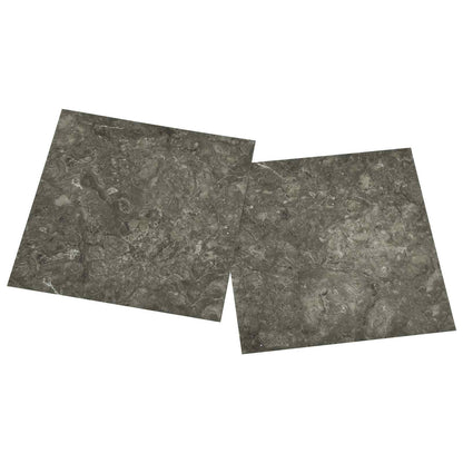 Selbstklebende Bodenplanken Schwarz und Grau 30,5 x 30,5 cm