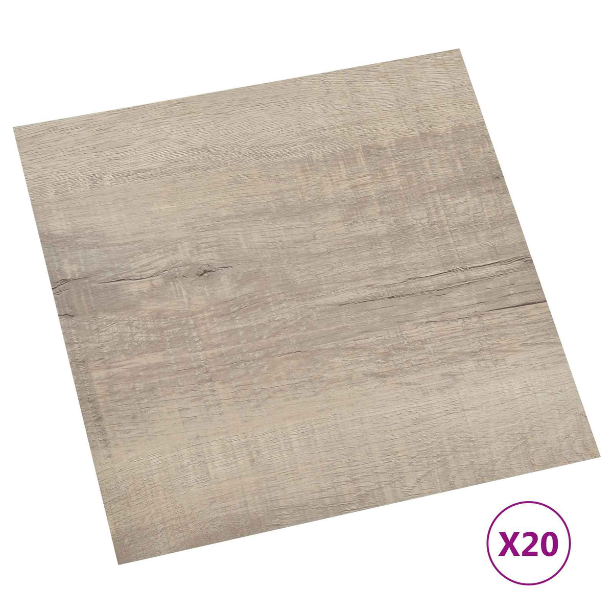Selbstklebende Bodenplanken Altholz 30,5 x 30,5 cm 20 Stk. PVC