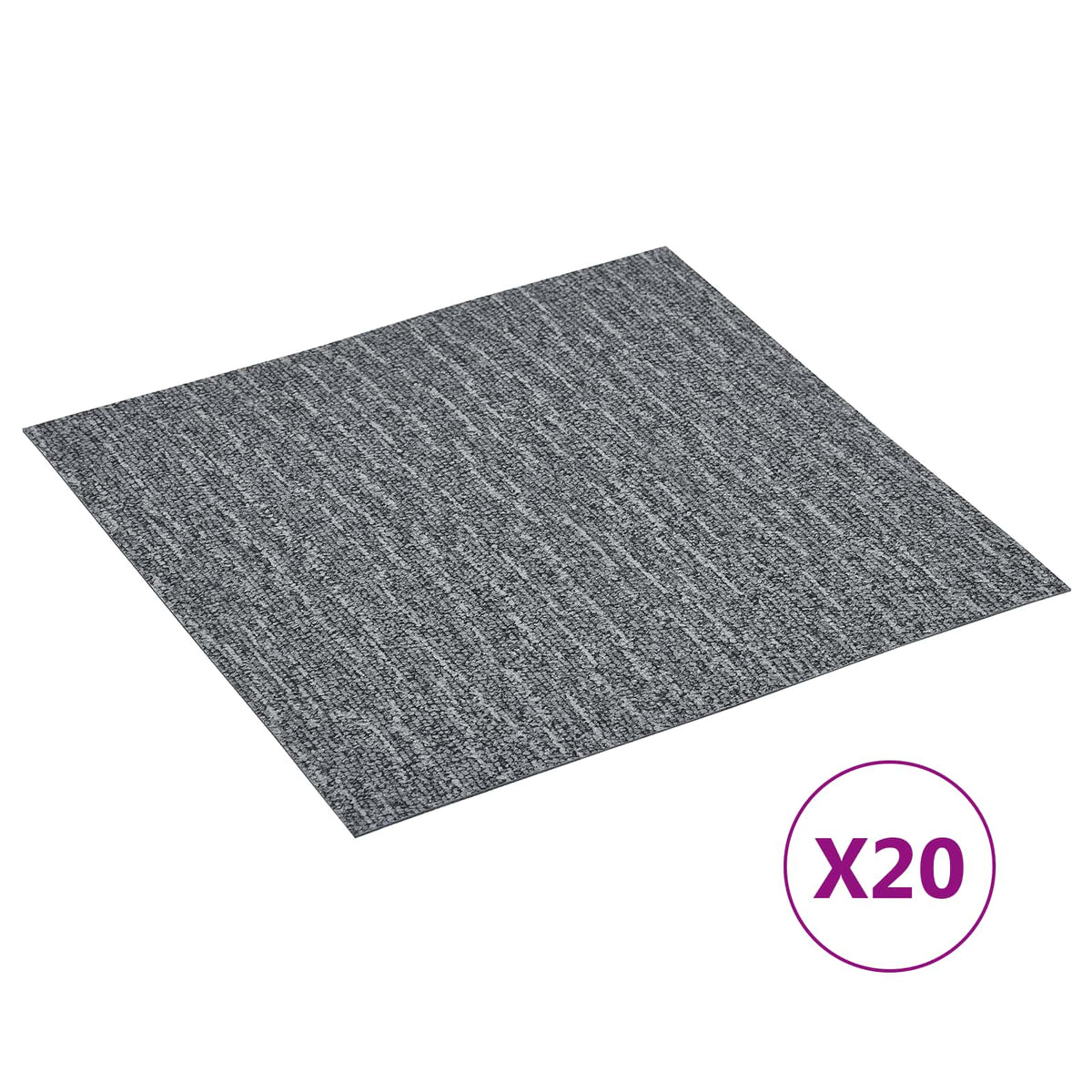 Selbstklebende Bodenplanken Grau und Hellgrau 30,5 x 30,5 cm
