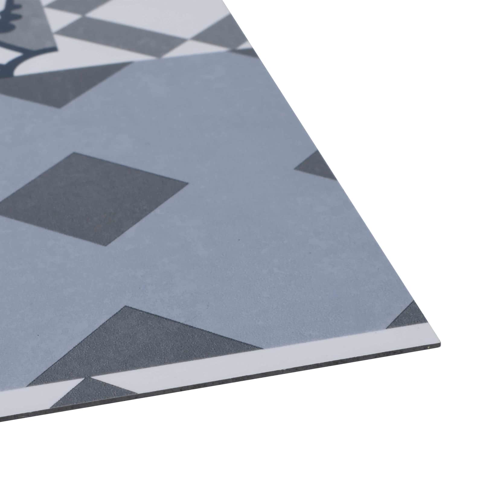 Selbstklebende Bodenplanken Buntes Muster 30,5 x 30,5 cm
