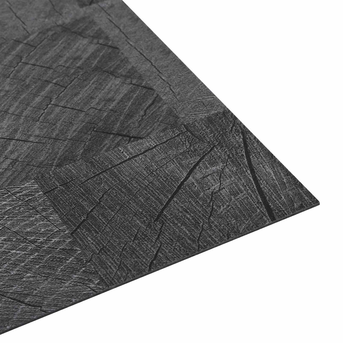 Selbstklebende Bodenplanken Holzstruktur Grau 30,5 x 30,5 cm