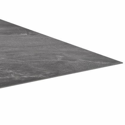 Selbstklebende Bodenplanken Schwarz 30,5 x 30,5 cm 20 Stk. PVC