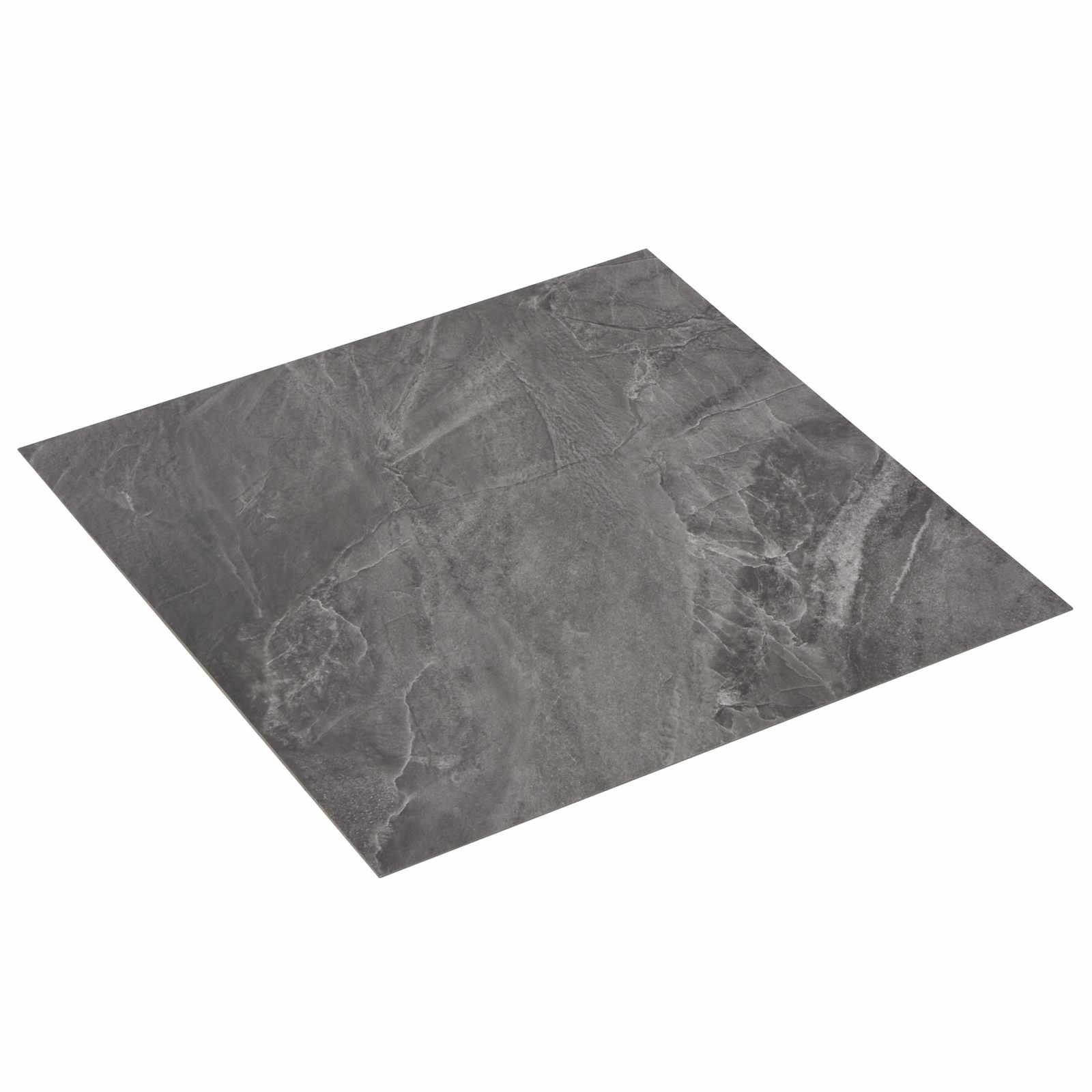 Selbstklebende Bodenplanken Schwarz 30,5 x 30,5 cm 20 Stk. PVC