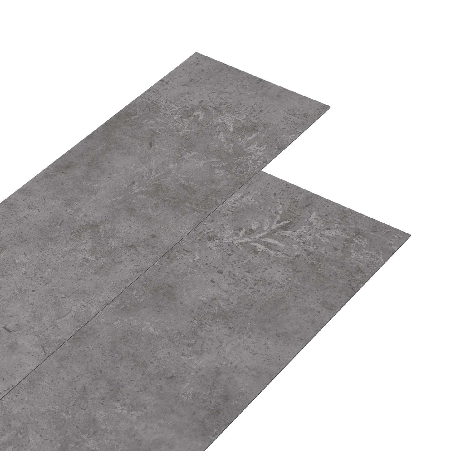 Selbstklebende PVC-Bodenplanken Betongrau 30,5 x 61 cm 28 Stk.
