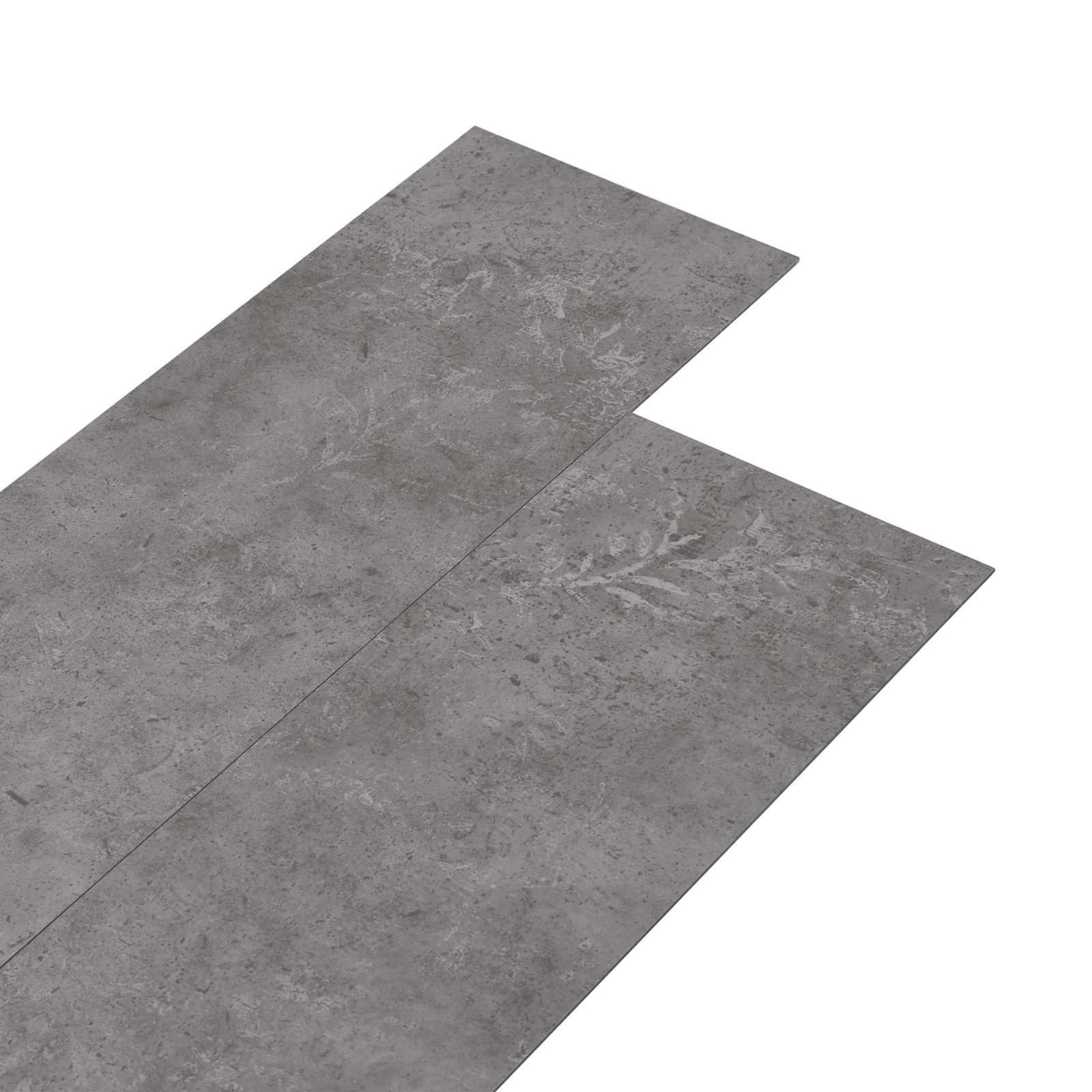 Selbstklebende PVC-Bodenplanken Betongrau 30,5 x 61 cm 28 Stk.