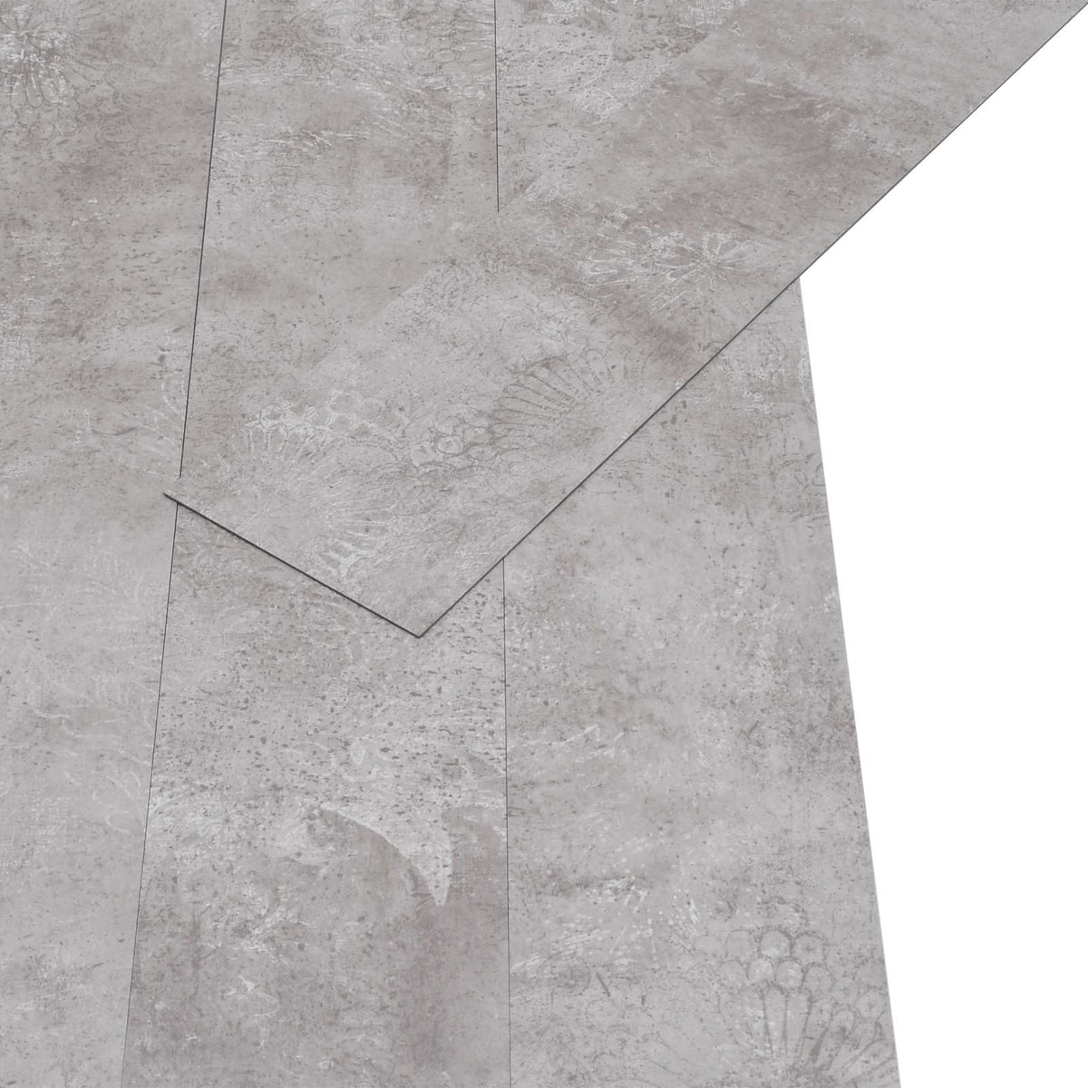 Selbstklebende PVC-Bodenplanken Erdgrau 30,5 x 61 cm 28 Stk.