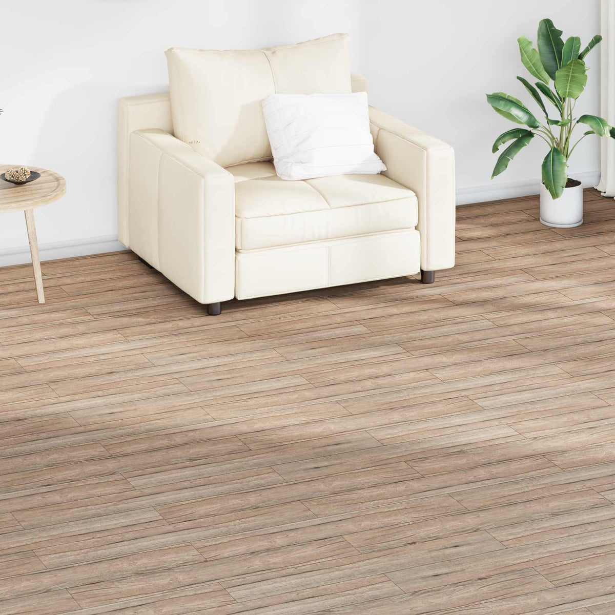 Bodenplanken Eichenbraun 2,51 m² 18 Stk. PVC