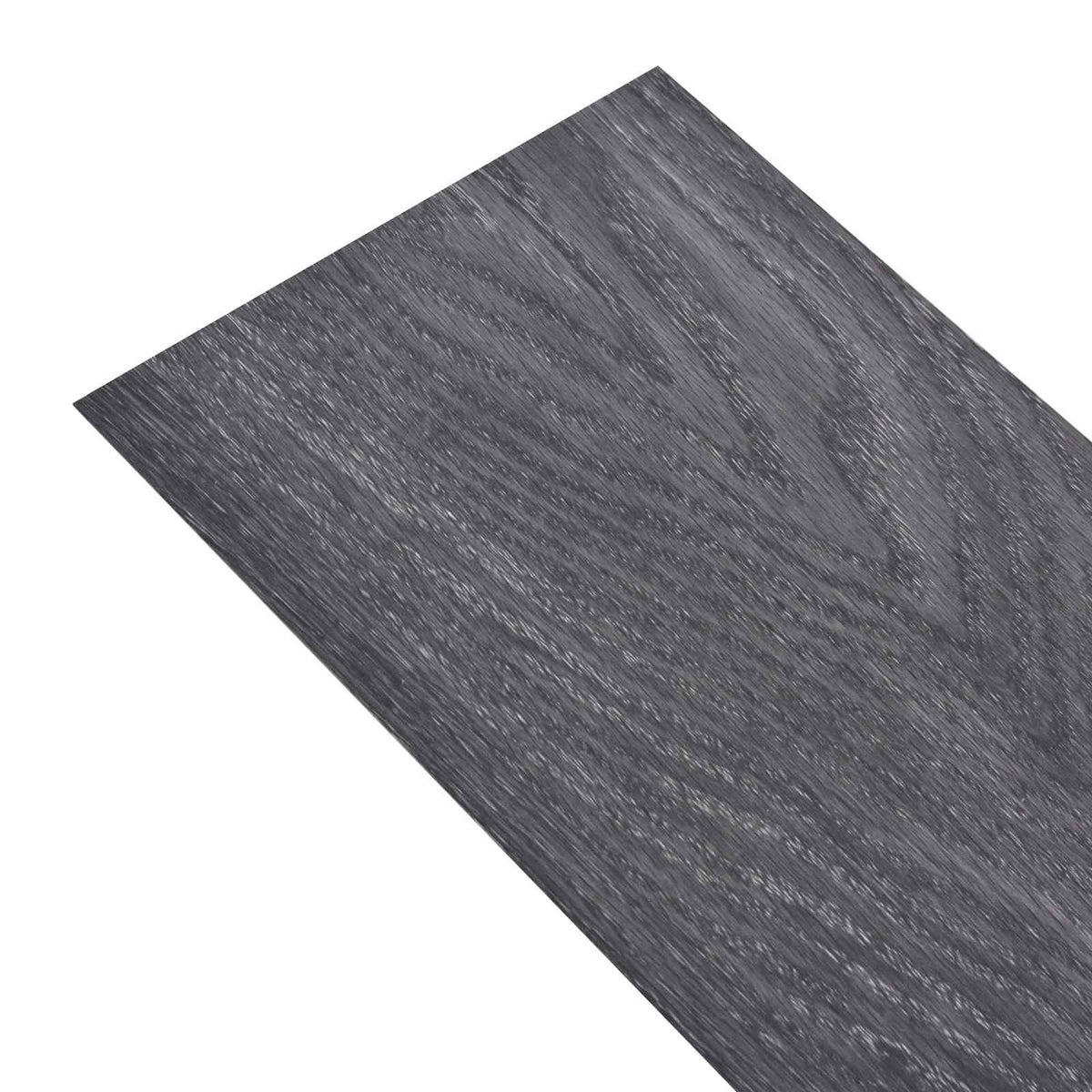 Bodenplanken Schwarz und Weiß 2,51 m² 18 Stk. PVC