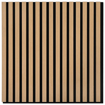 Wandpaneele 2 stk. 60,5 x 60 cm Natur