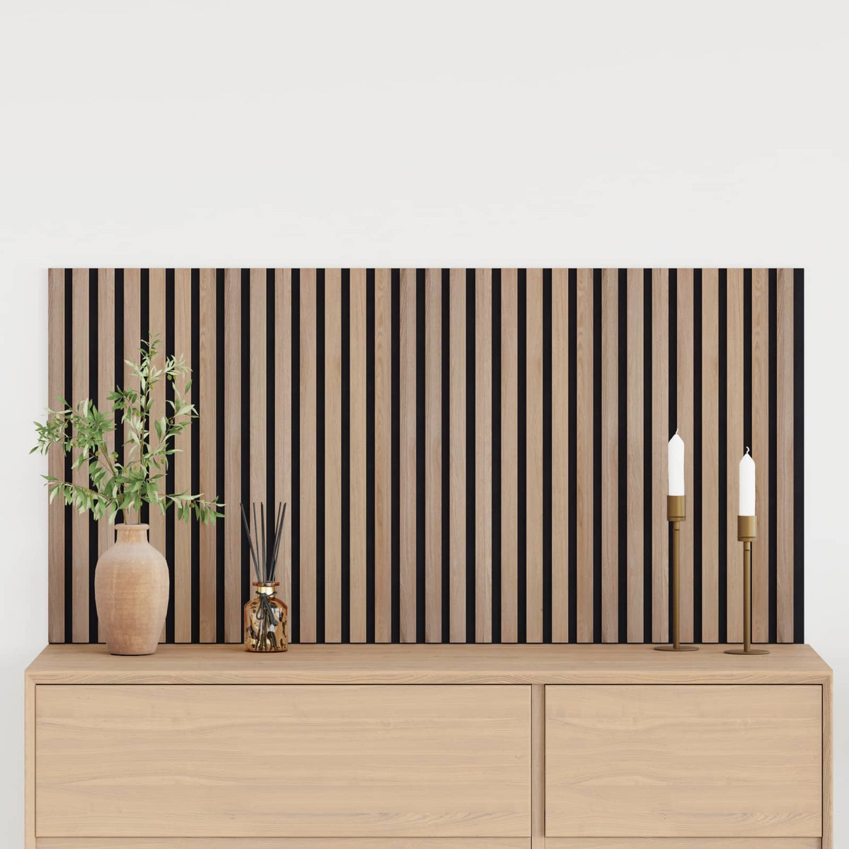 Wandpaneele 2 stk. 60,5 x 60 cm Braun