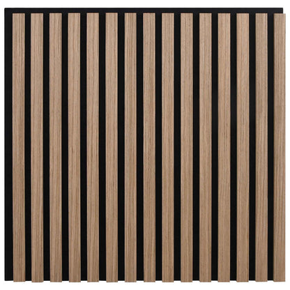 Wandpaneele 2 stk. 60,5 x 60 cm Braun