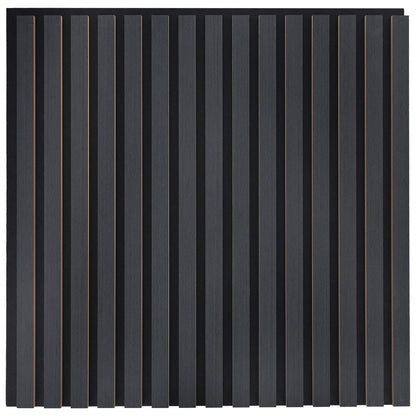 Wandpaneele 2 stk. 60,5 x 60 cm Anthrazit