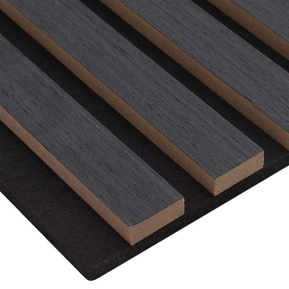 Wandpaneele 8 stk. 60,5 x 60 cm Anthrazit