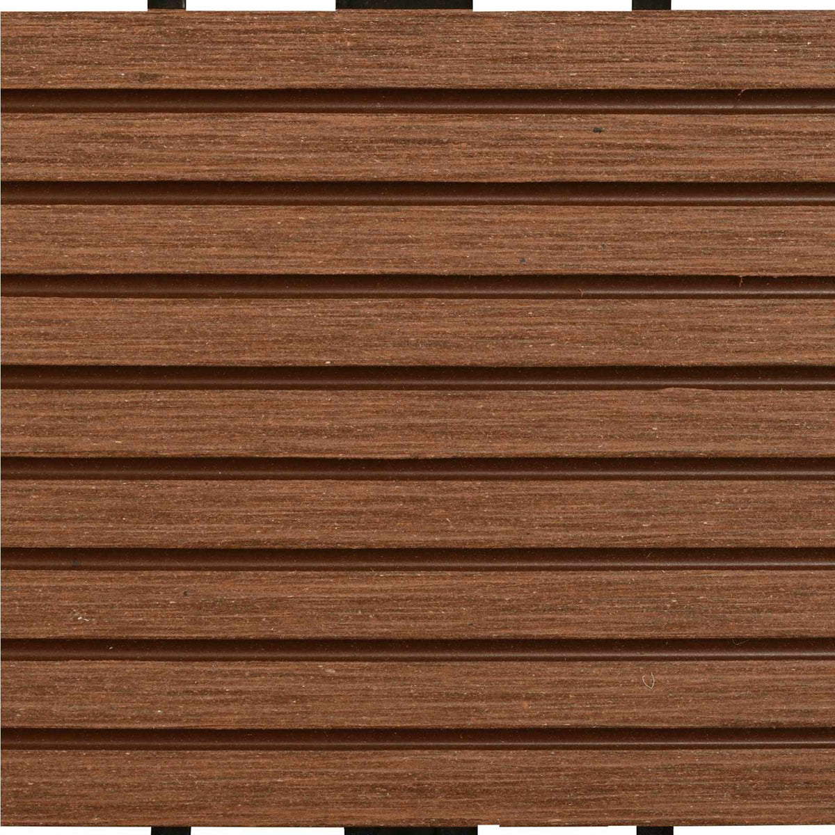 Terrassenfliese 11 stk. Braun 30 x 30 cm WPC