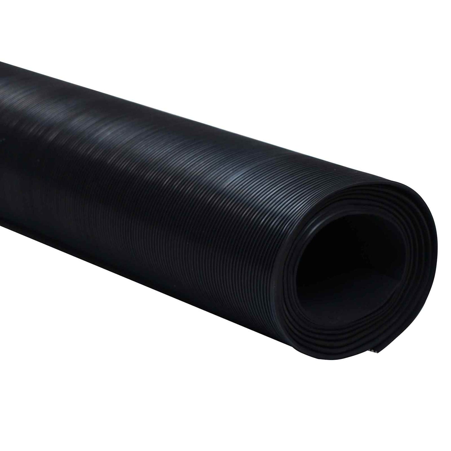 Bodenbelag Schwarz 1 x 2 m Gummi